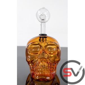 SINGLE SKULL OIL BURNER 5inch